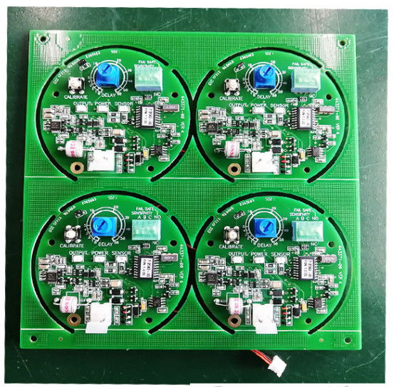 Layer 1L-32L One-Stop EMS Solution 2OZ Koper 2mm PCB Assembly Onderdompeling Goud met dikte 0,8mm-4mm