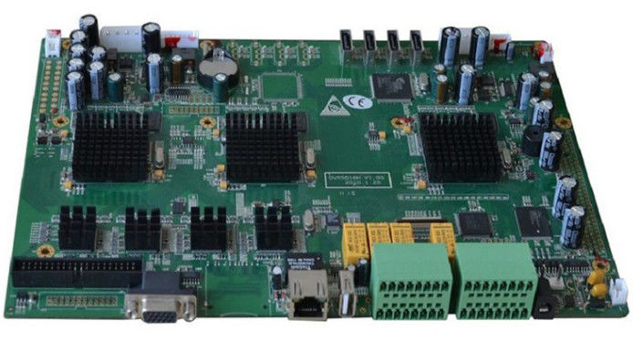 Prototype PCB Components Assembly 1.6mm 2layer Printed Circuit Board Assembly Loodvrij Rohs