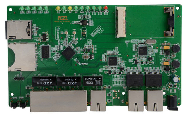 Prototype PCB Components Assembly 1.6mm 2layer Printed Circuit Board Assembly Loodvrij Rohs
