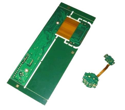Rigid-Flex PCB Bare Board met UL-certificering voor EV en impedantiebeheersing in zwarte zijschermkleur
