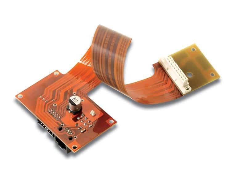 Rigid-Flex PCB Bare Board met UL-certificering voor EV en impedantiebeheersing in zwarte zijschermkleur
