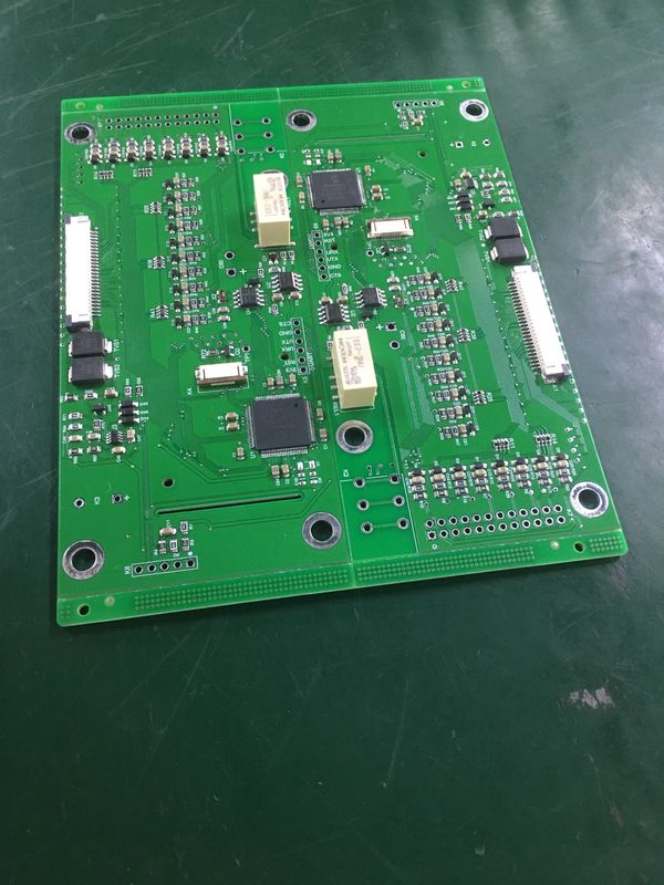 Black Silkscreen RF4 Surface Mount PCB-assemblage voor SMT-circuit boardproductie