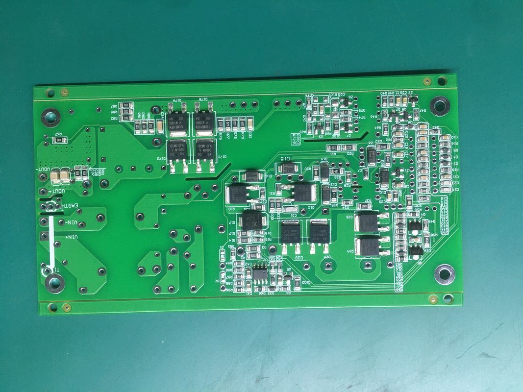 Black Silkscreen RF4 Surface Mount PCB-assemblage voor SMT-circuit boardproductie