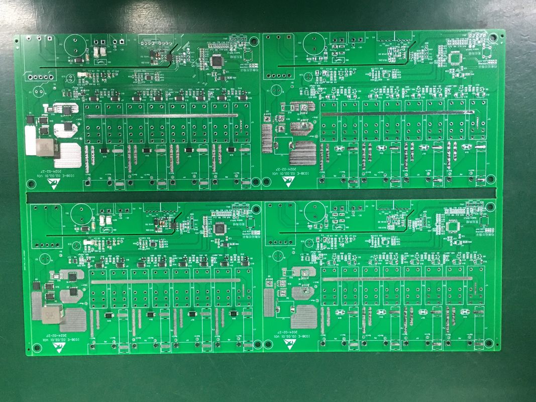 Communicatie PCB-assemblage Rigid PCB 2-40 lagen en Rigid-Flex PCB 1-10 lagen voor geavanceerd downstream toepassingsveld