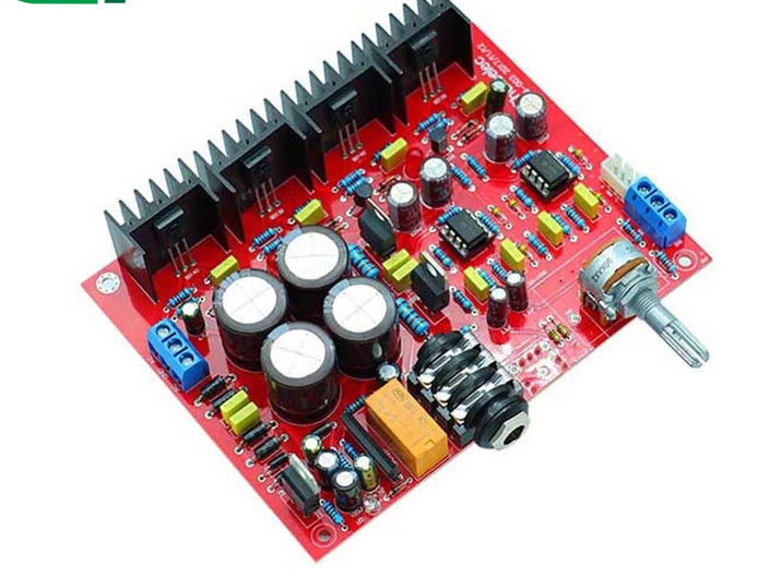 New Energy Automobile PCB Assembly 0,5-6oz koper goud oppervlak afwerking 4mil/4mil