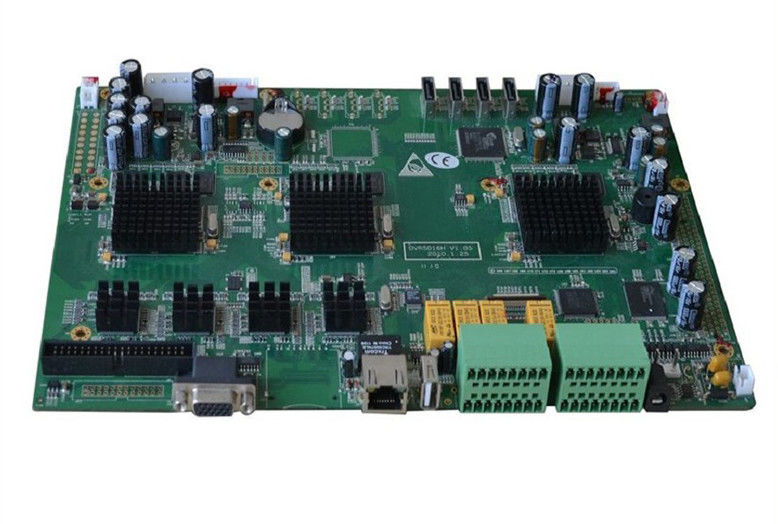FR4 Automotive PCB Assembly met X-RAY Inspection QFP en Bottom Pads van de hoogste