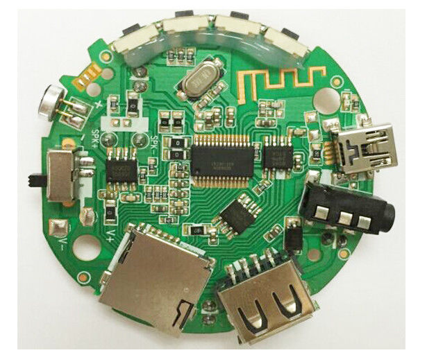 FR4 Automotive PCB Assembly met X-RAY Inspection QFP en Bottom Pads van de hoogste