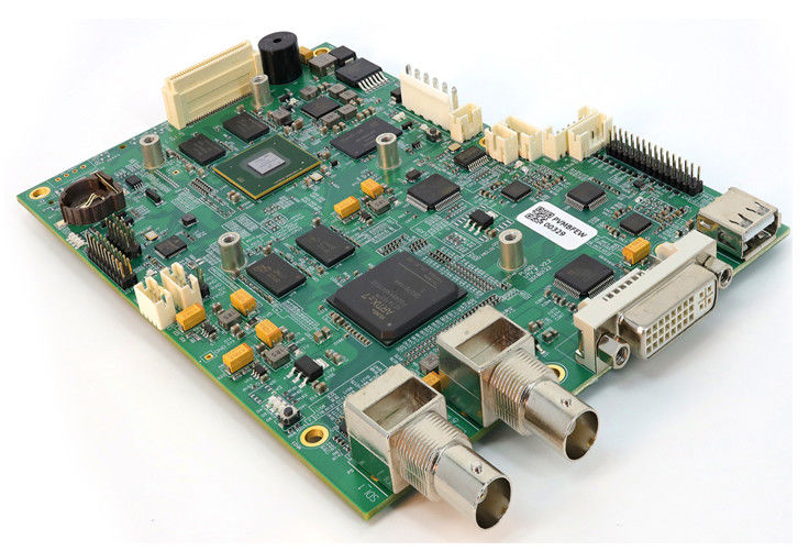 FR4 Automotive PCB Assembly met X-RAY Inspection QFP en Bottom Pads van de hoogste