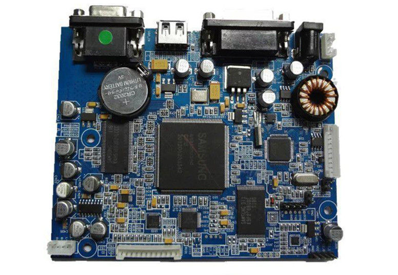 Prototype Pcba Immersion Tin 1.60mm PCBA Black Solder Mask Medisch PCB ingebouwd in batterij