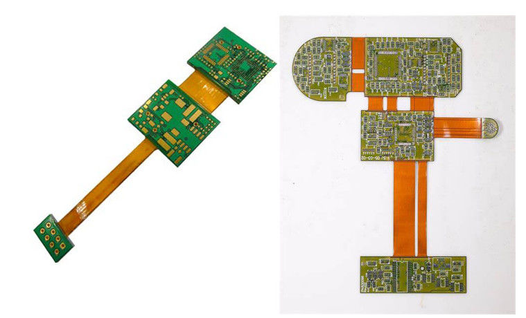 Automotive Pcba Bga PCB Assembly FR-4 ENIG FPC PCB Groen Blauw Solder Mask 4mil Trace