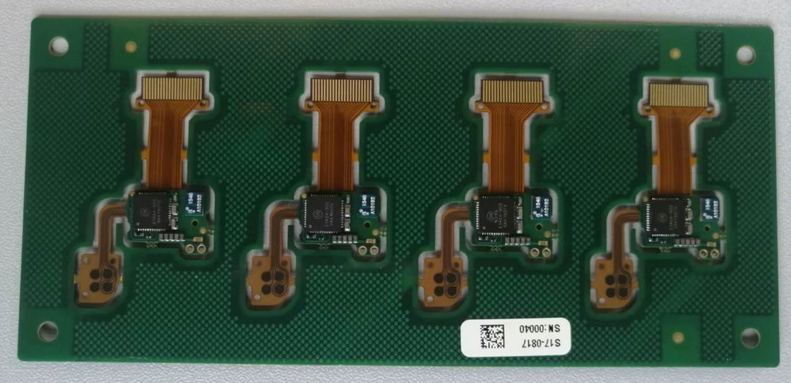 Vinnige PCB-assemblage 0,10 mm gatdiameter aangepast 4-laag 0,8-3,2 mm