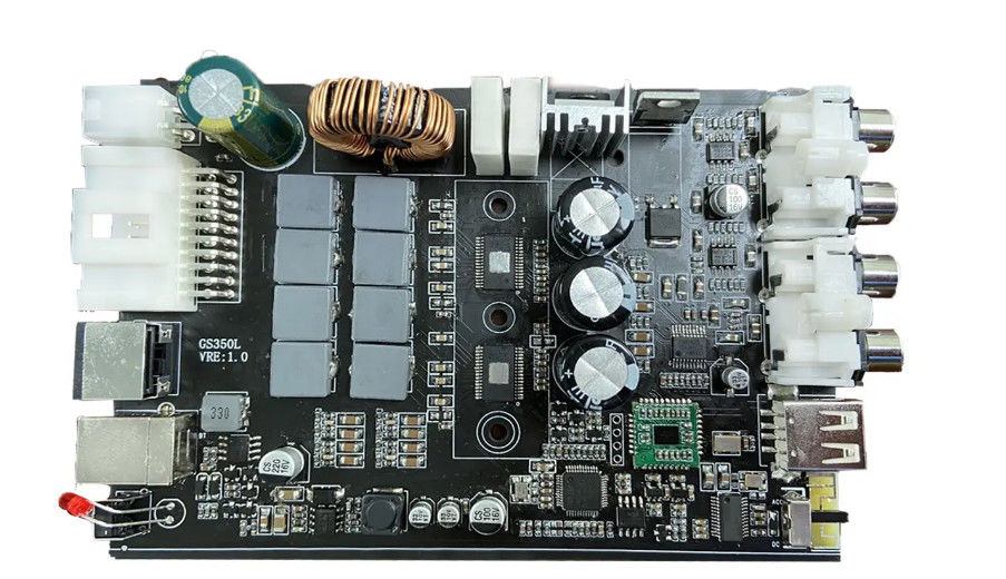 Elektronisch pcba-circuit board Groen zijde-sleutel pcb-assemblage ENIG 2U Immersion Gold IPC klasse II/III
