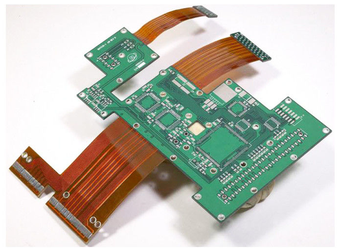 Electronic Pcb Assembly Company Zilver 1-30L Impedantiebeheersing 100 Ohm Proces Rigid Flex PCBA