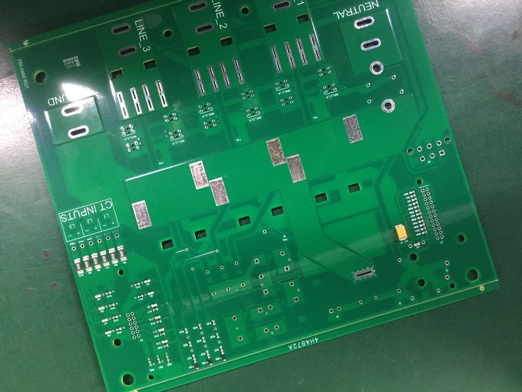 ROHS-gecertificeerde PCB-fabricage met zwaar koper tot 20 oz en 0,4 mm-3 mm dikte