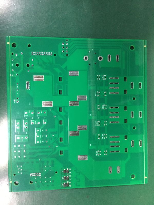 ROHS-gecertificeerde PCB-fabricage met zwaar koper tot 20 oz en 0,4 mm-3 mm dikte