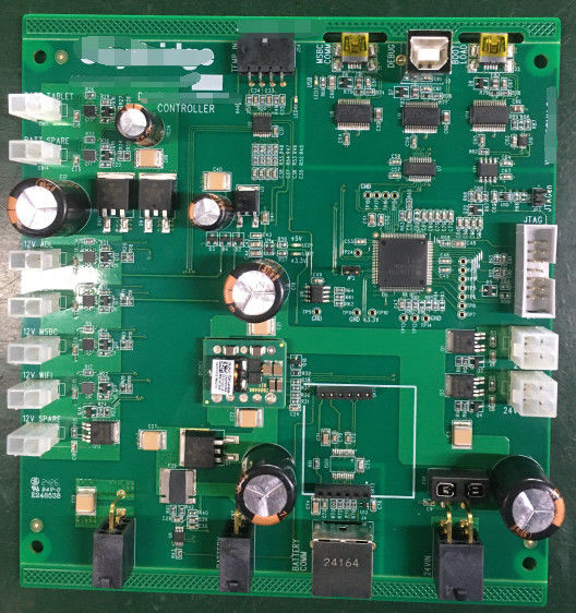 4 laag printplaten assemblage voor de industrie ICT gedaan en functionele test