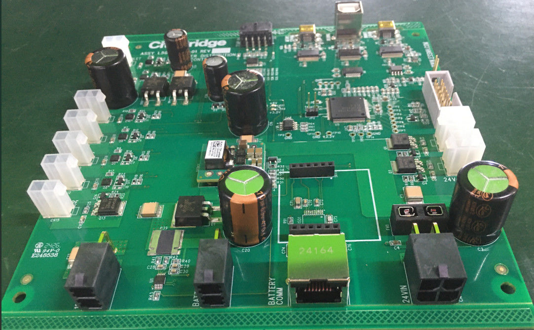 EMS MCU Chip Programming Contract PCBA met op maat gemaakte componenten en lood- of loodvrij soldeertype gemaakt in Cambodja