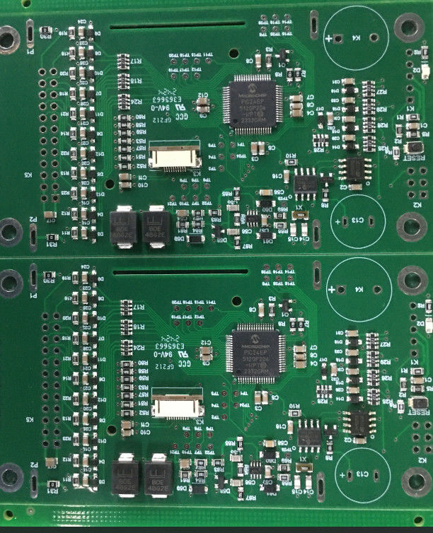 1L-32L Industrial Automation Control PCB Assembly Interface Board Assembly met koper 0.3OZ-10OZ