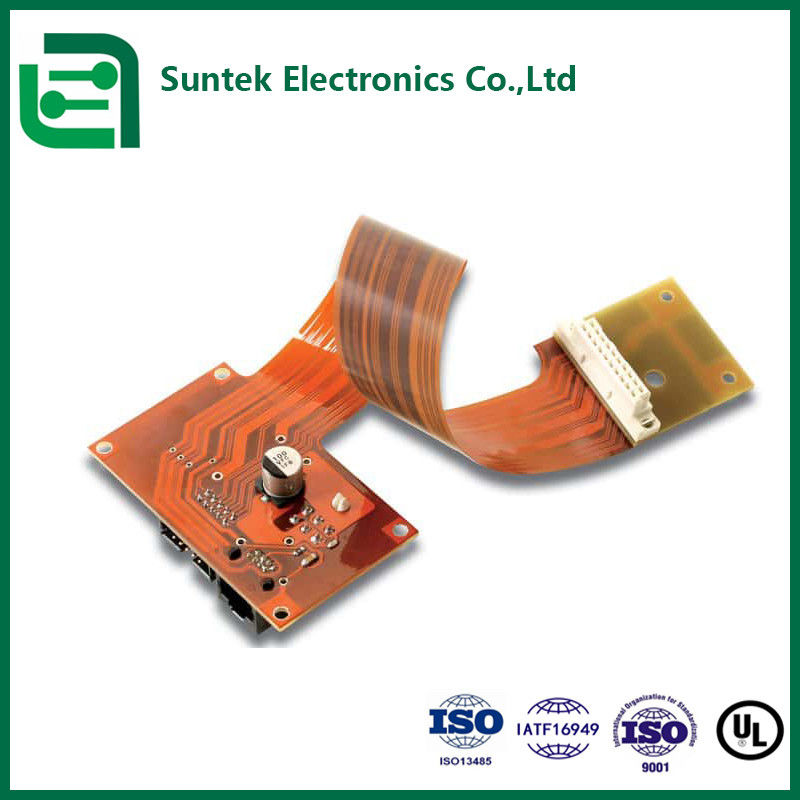 Custom FPC Assembly Voor Flexible PCB Test Spanning 10-300V Board Dikte Tolerantie /-0.13mm 5mil