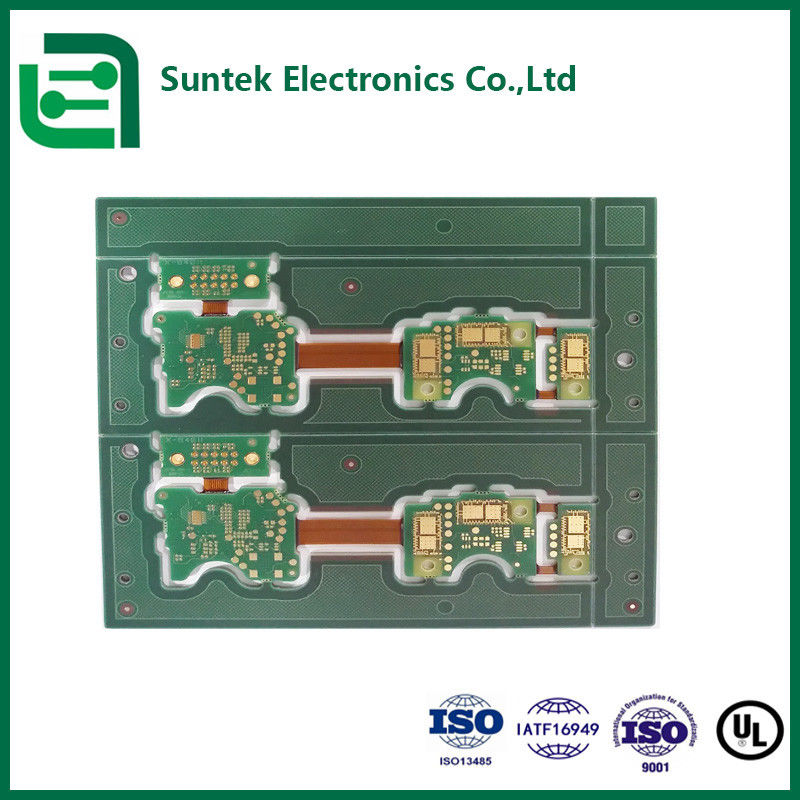 Maximale laag 38L 1,6 mm Dikte 1OZ koper Custom PCB-platen met 8L laag en Getek basismateriaal