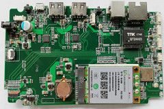 Gepersonaliseerde Bluetooth-module PCB-assemblage met blauw soldermasker vervaardigd in Cabmodia en zonder Amerikaans tarief