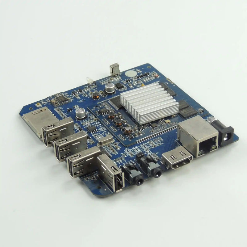 One-stop service voor onderdompeling van goud ENIG 2U PCB-PCBA-assemblage en componentenaankopen IPC-klasse II/III-inspectiestandaard