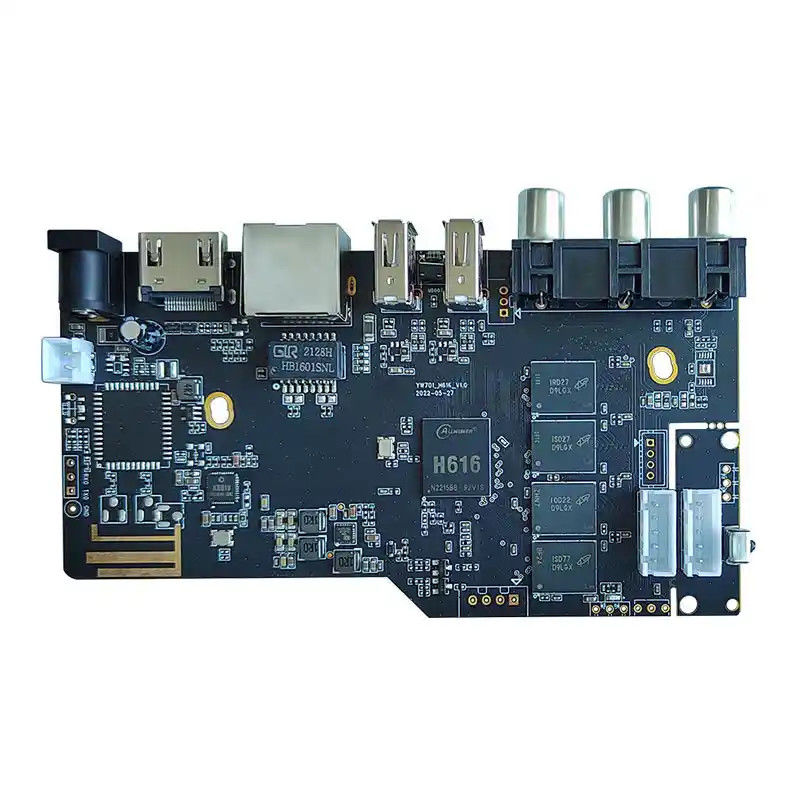 ENIG/OSP/HASL 8L PCB-assemblage met oppervlakteafwerking met halogeenvrij basismateriaal en röntgen AOI