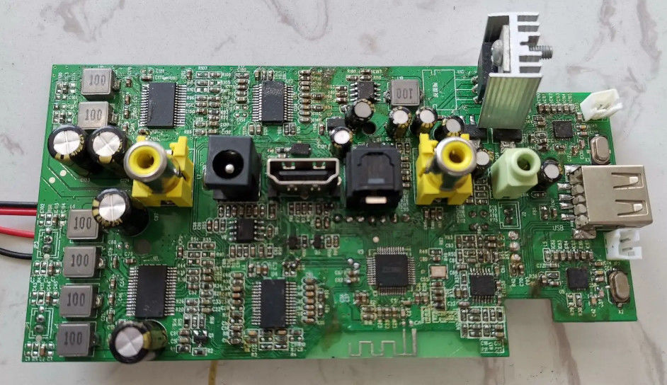 2L laag volume FR4 PCB assemblage fabriek voor het controleren van nieuwe energie in China en Cambodja