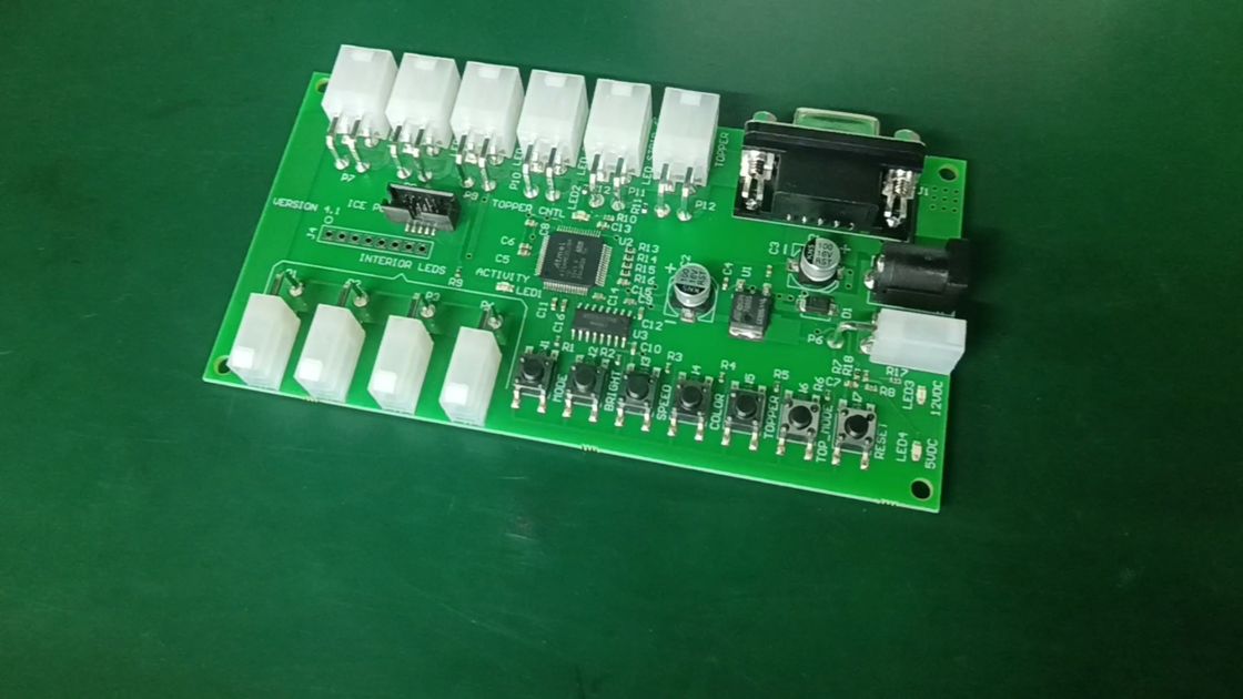 Rogers Loodvrij HASL Power Protection FR4 PCB-assemblage 0,5-10 OZ Koperdikte 0,4 mm-5 mm