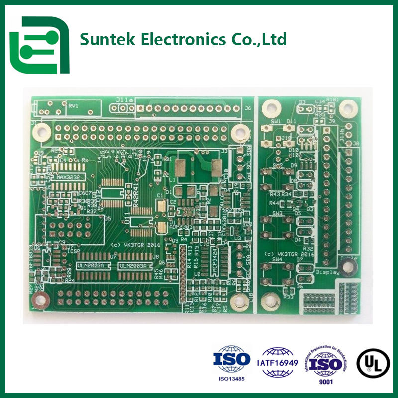 Prototype PCB-assemblage Meerschaal FR4 ENIG Loodvrij HASL UL THT SMT PCB