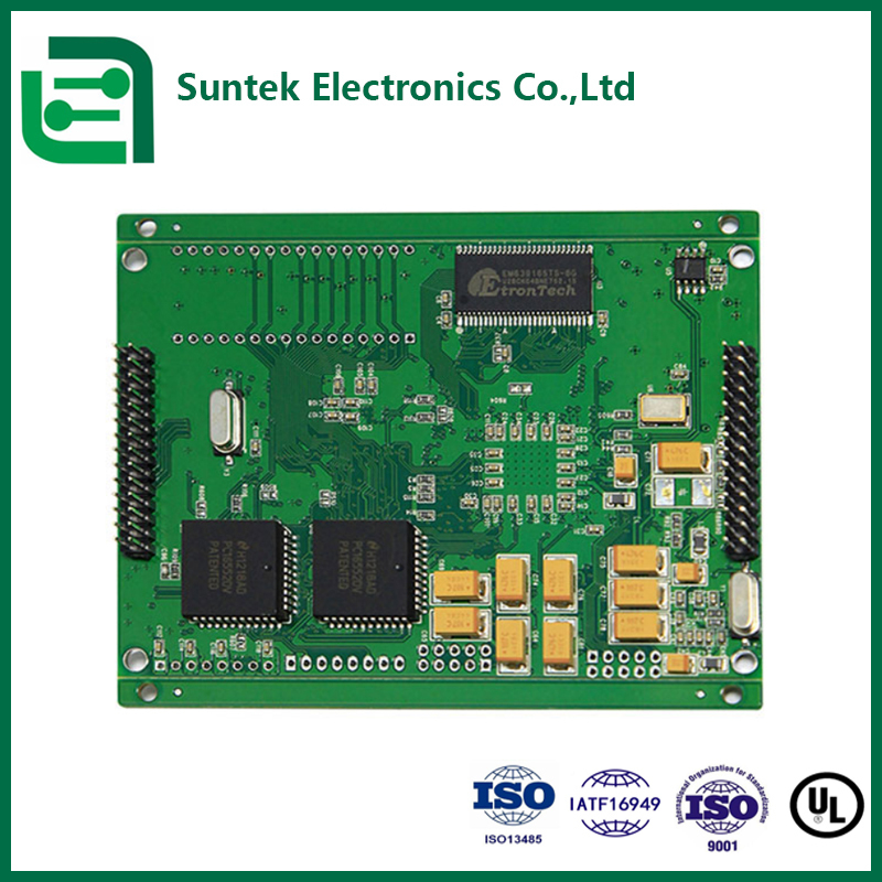 1-6 laag PCB-assemblage PCBA met groen soldeermask en maximale plaatdikte 8,0 mm