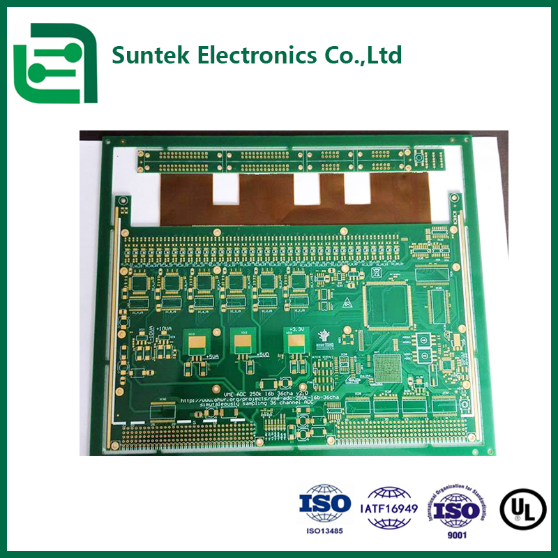 ENIG Turnkey Prototype PCBA-assemblagefabrikant in China en Cambodja PI FR4