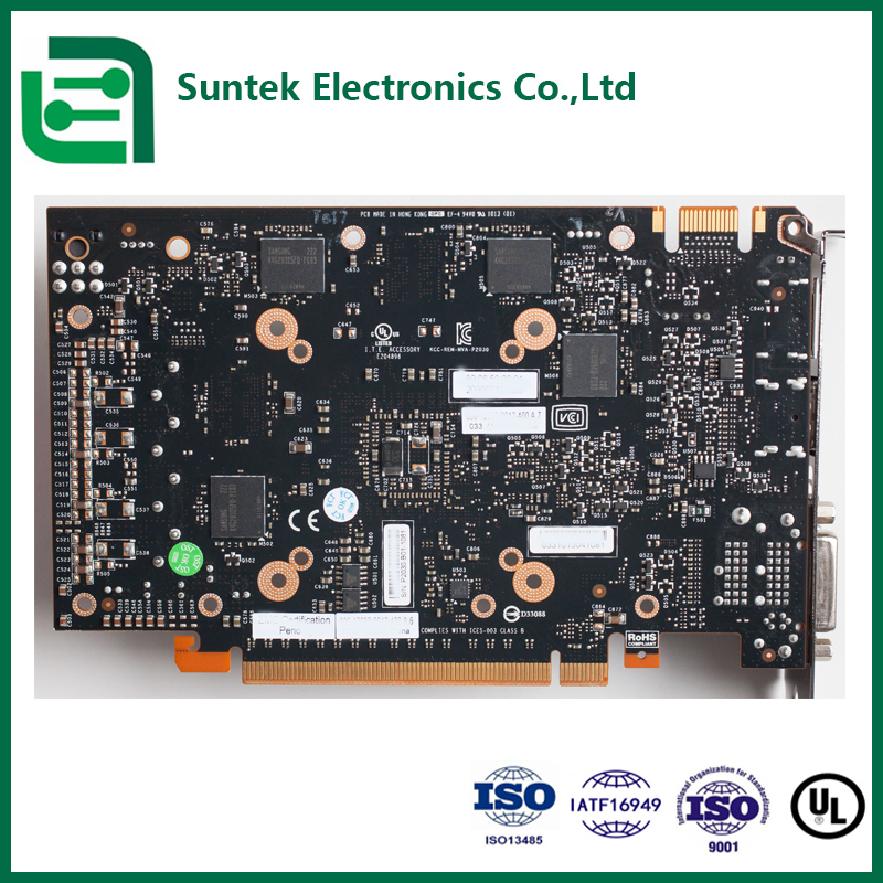 1-30 Layer FR4 TG170 PCB/PCBA fabrikant in China en Cambodja SMT THT FT AOI Xray 0201pakket