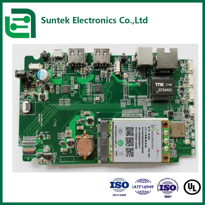 ISO13485 ISO9001 gecertificeerd 1L-32L lagen High-Density SMT PCB Assembly voor medische en industriële toepassingen