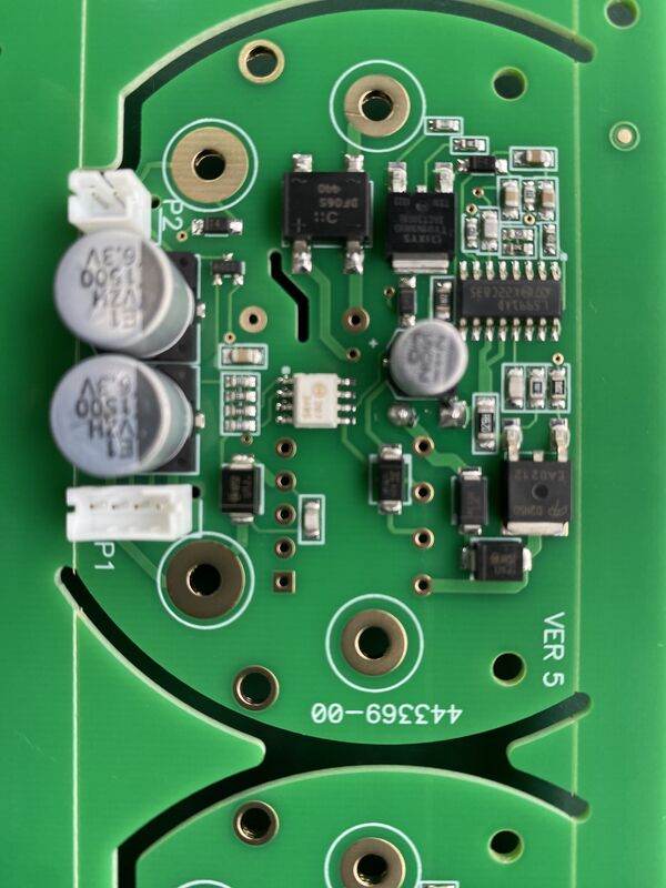 OEM Electronics Industrial Electronic Circuit Assembly met een dikte van 0,3 mm tot 6 mm Precision Components and Performance