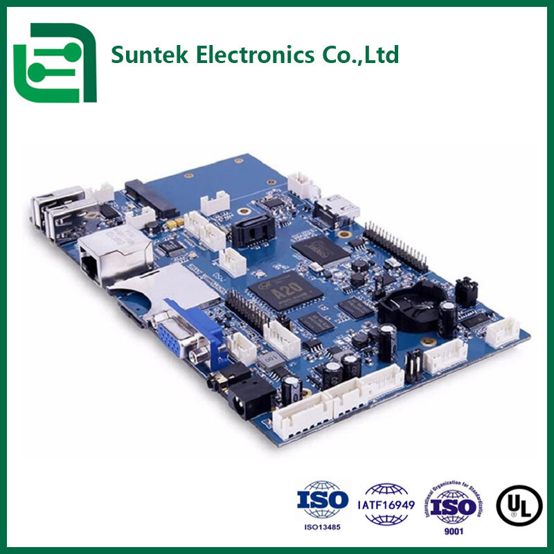 Multilayer Metal Core SMT PCB Manufacturing UL ROHS ISO9001 Gecertificeerd 4 laag FR4 Board voor industriële automatisering