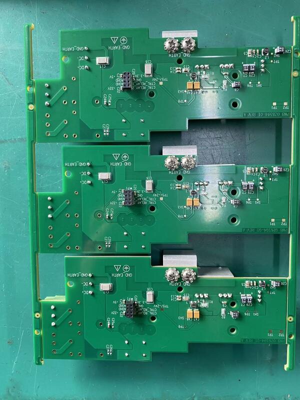 Groen soldeermasker EMS PCBA 400mm 1200mm Max Board Size Circuit Board Productie Service