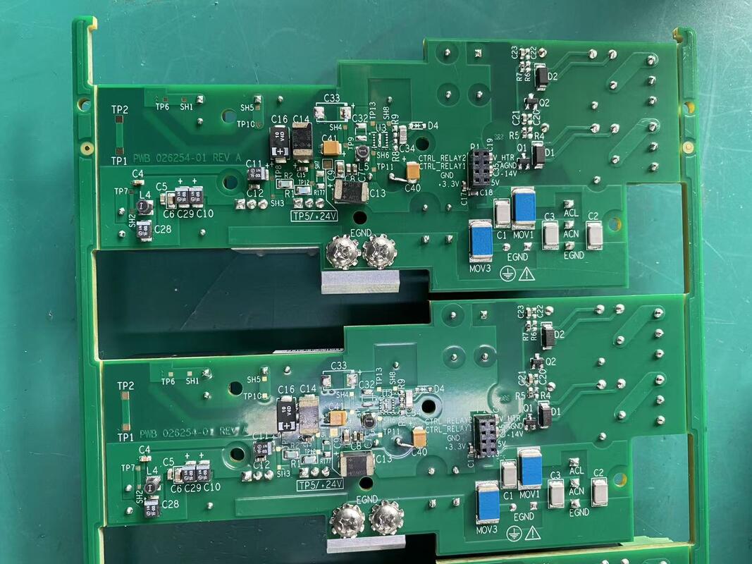 Groen soldeermasker EMS PCBA 400mm 1200mm Max Board Size Circuit Board Productie Service