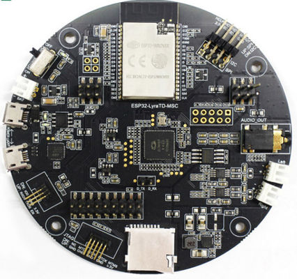 Pcb Box Build Assembly Services Rohs Zwart SMT Assembly Hard Gold Plating