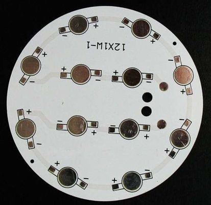 ROHS Materiaal Aluminiumbasis PCB Board LED SMT Immersion Gold Design Fabricatie