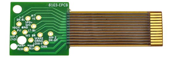 Impedantie gecontroleerd Flex PCB kaal bord Fabriek UL gecertificeerd gebruikte beveiligingsindustrie