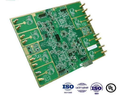 Dubbelzijdig PCB-assemblageproces HASL ENIG OSP Nieuwe energiecircuitbord met standoffs