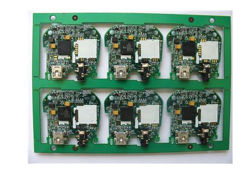 Vinnige draai pcb assemblage contract fabrikant groene zijde met ENIG 2U oppervlak RoHS