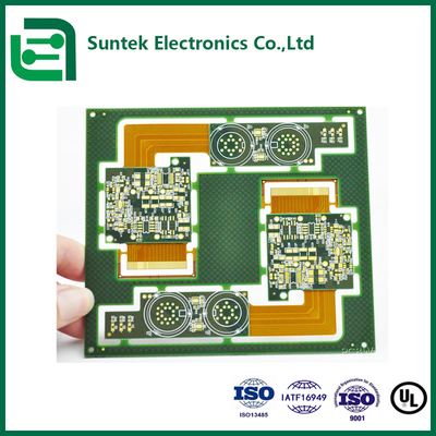 1-6 laag PCB-assemblage PCBA met groen soldeermask en maximale plaatdikte 8,0 mm