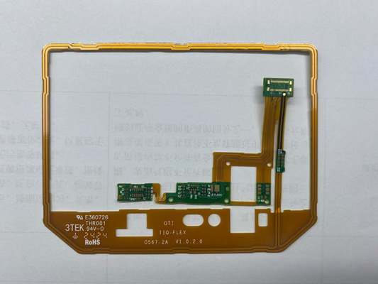 Elektronisch pcb-assemblage fabrikant 1-30L Impedantiebeheersing 100 Ohm Proces Rigid Flex PCBA