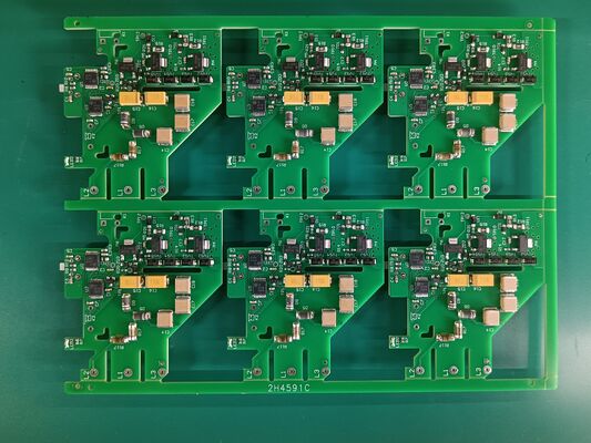 5G Communication RF PCBA Rogers 4350B 8-Layer Board Impedance Control 0.2mm Trace