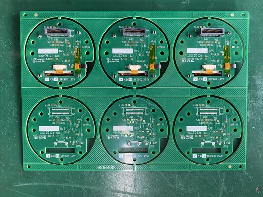 Blauwe Soldeermasker EMS PCBA Impedantiecontrole Levert Optimale Elektrische Kenmerken en Stabiliteit